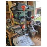 Grizzly bench top drill press - garage