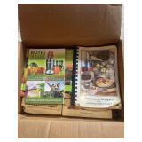 Cook books lot  (1st upstairs bedroom)