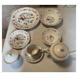 vintage Farberware dinnerware set (1st upstairs