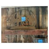 Metal horses wall art (barn)