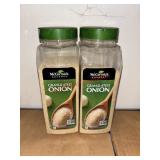 2 Jars Granulated Onions  Sealed EXP 07/2025