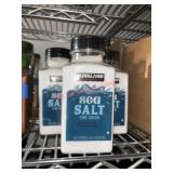 3 Containers Seal Salt Fine Grain  Sealed