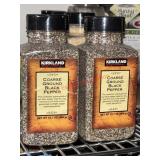 Two Ground Coarse Black pepper  Sealed