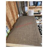 High traffic rug - garage