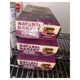 2.5 Boxes Fig Bars Sealed  11/2020  (Basement on