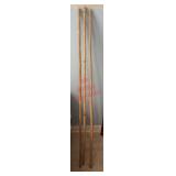 3 bamboo sticks (master upstairs)
