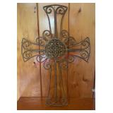 Garden decor cross (1st upstairs bedroom)