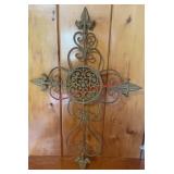 Garden decor cross(1st upstairs bedroom)