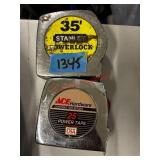 Tape measures (garage)