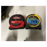 Tape measures (garage)