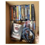 Movie and CD lot (1st upstairs bedroom)