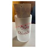 Christmas vase (1st upstairs bedroom)