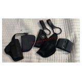 Gun holster items lot (master upstairs)