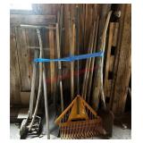 Garden tools (barn)