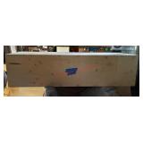 Unfinished custom speaker box (barn)