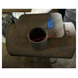 wood-burning barrel stove (Barn)