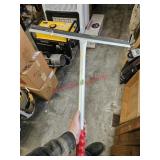 Scraper, appx 18' wide - garage