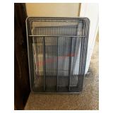 steel utensil tray (Upstairs HW)