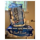 One Opened one sealed Costco bath tissue lot