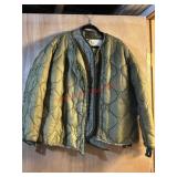 Two Military Insulated Jacket Inserts