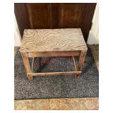 handcrafted wooden side Table (living room)