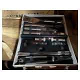 stainless-steel BBQ grill tool set (Barn)