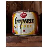 Empress coffee tin (barn)