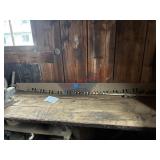 vintage crosscut saw (Barn)