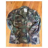 Medium Regular Military Camo Jacket