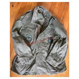 Small Short Military jacket with Patches