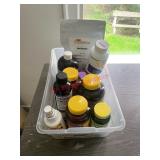 Mix lot of vitamins (hallway closet)