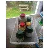 Mix lot of vitamins (hallway closet)