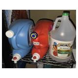 Shelf Lot: Partial Bottles of Cleaning supplies
