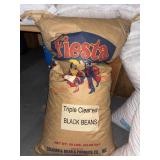 Fiesta 50 lbs Bag Triple Cleaned Black Beans