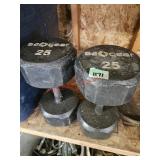 Dumbells - garage