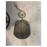 vintage industrial hanging scale(Master upstairs)