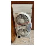 Window fan(1st upstairs bedroom)