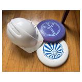 Hard Hat and Frisbee lot