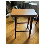 Wood Bar Stool                   (Dining room)
