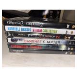 Lot of DVD's                (Basement bedroom)