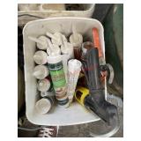 Misc caulking items (Garage )