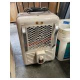 Vintage heater (garage)