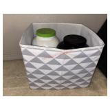 Organizer Tote with large empty jugs