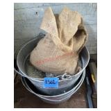 two Galvanized buckets and more          (SHED)