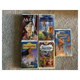 Walt Disney Masterpiece Collection VHS format