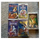 Walt Disney Masterpiece Collection VHS format