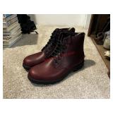 Blundstone 1357 combat boots in Redwood leather