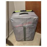 Large and Medium Grey Rolling Luggage SET