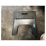 Folding step stool (garage)