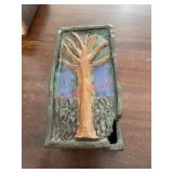 ceramic tree of life art tile box(master